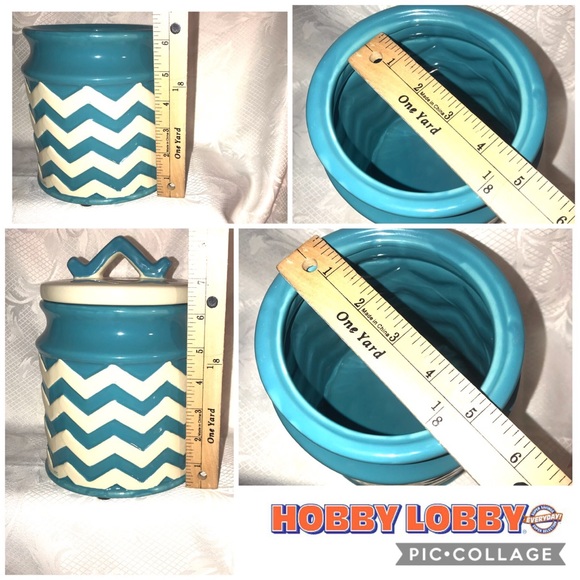 HOBBY LOBBY HOME ACCENT COOKIE JAR - Picture 4 of 5